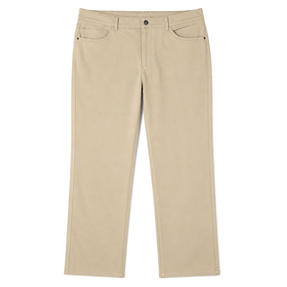Lululemon ABC Classic Pant Men's 36 Tall 37" Khaki Warpstreme 5 Pocket Travel